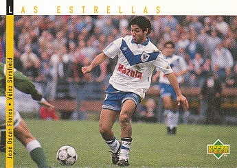 Jose Oscar Flores Velez Sarsfield 1995 Upper Deck Futbol Argentina Las Estrellas #176